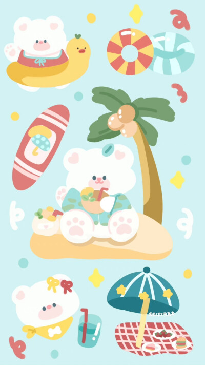 可爱壁纸
画师:肚肚图画本