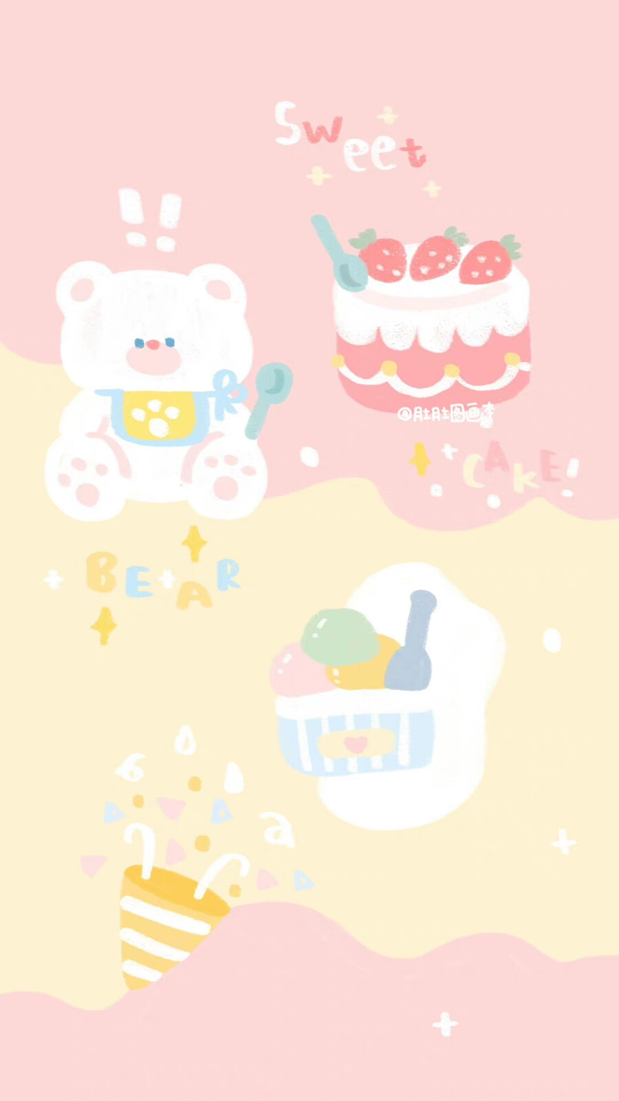 可爱壁纸
画师:肚肚图画本