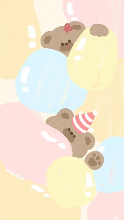 可爱壁纸
画师:肚肚图画本