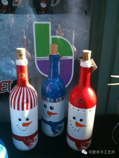 彩绘瓶子