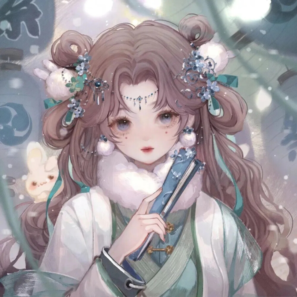 动漫女头古风仙气