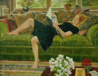 一本书陪伴的星期天。作者：David Hettinger ​