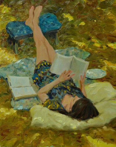 一本书陪伴的星期天。作者：David Hettinger ​