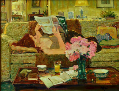 一本书陪伴的星期天。作者：David Hettinger ​