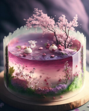 Ai水晶蛋糕
享受春天的味道