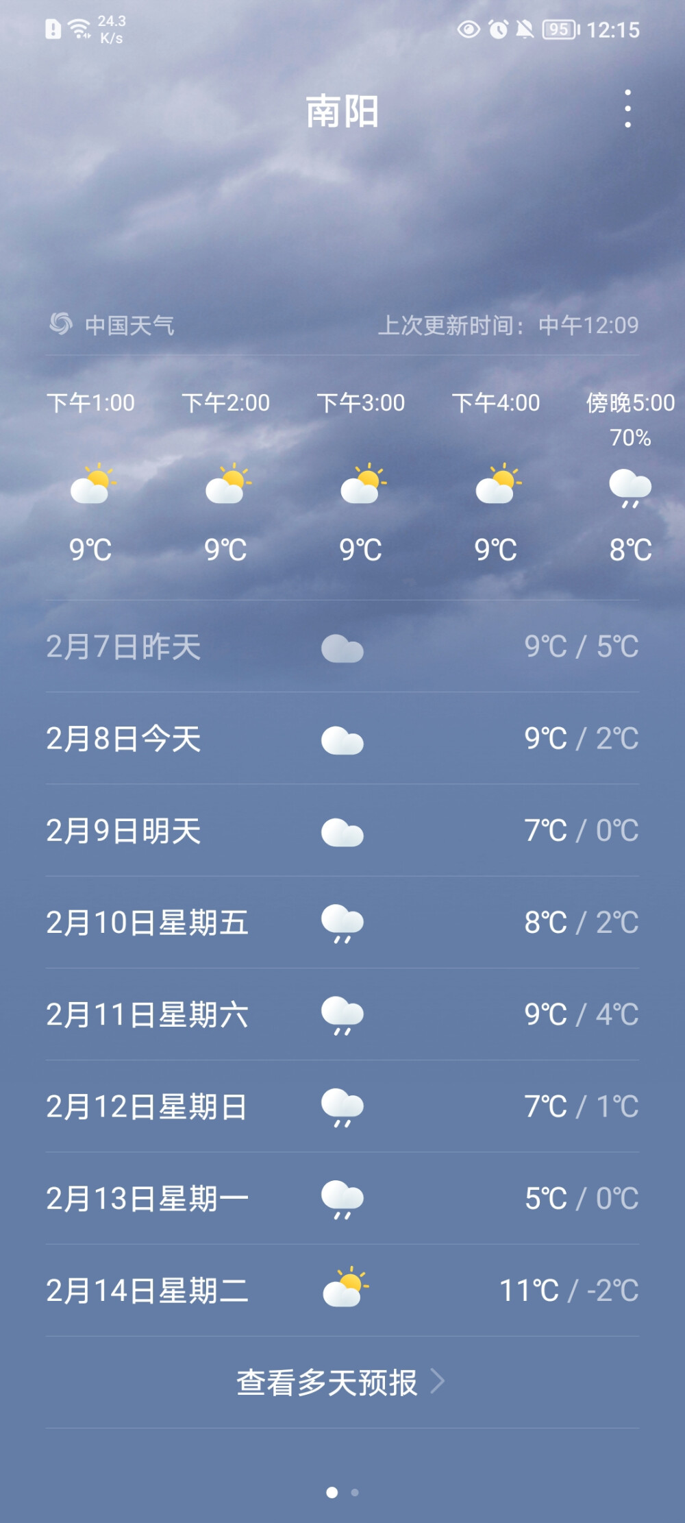 谢谢 天气