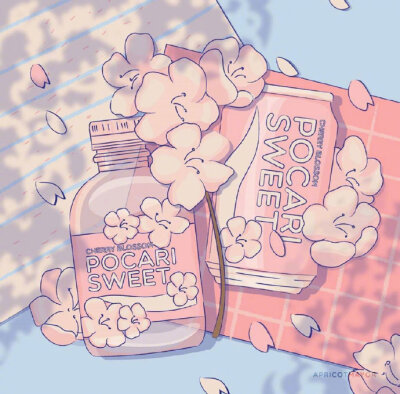 夏日限定の零食插画
画师ins:apricot