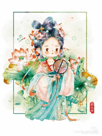 水彩插画