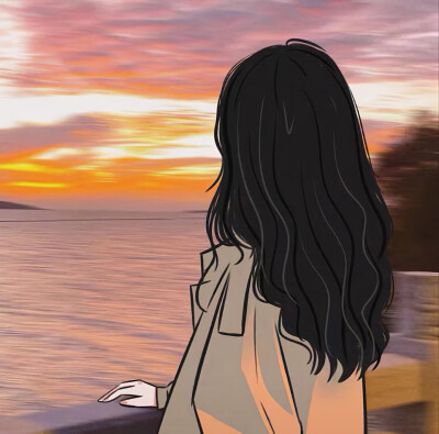 手绘头像（女）