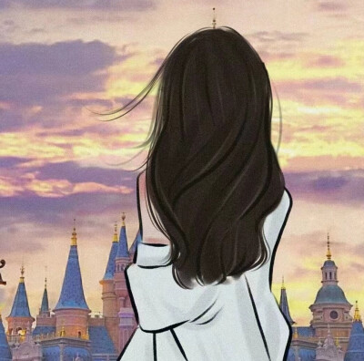 手绘头像（女）