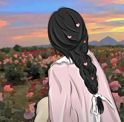 手绘头像（女）