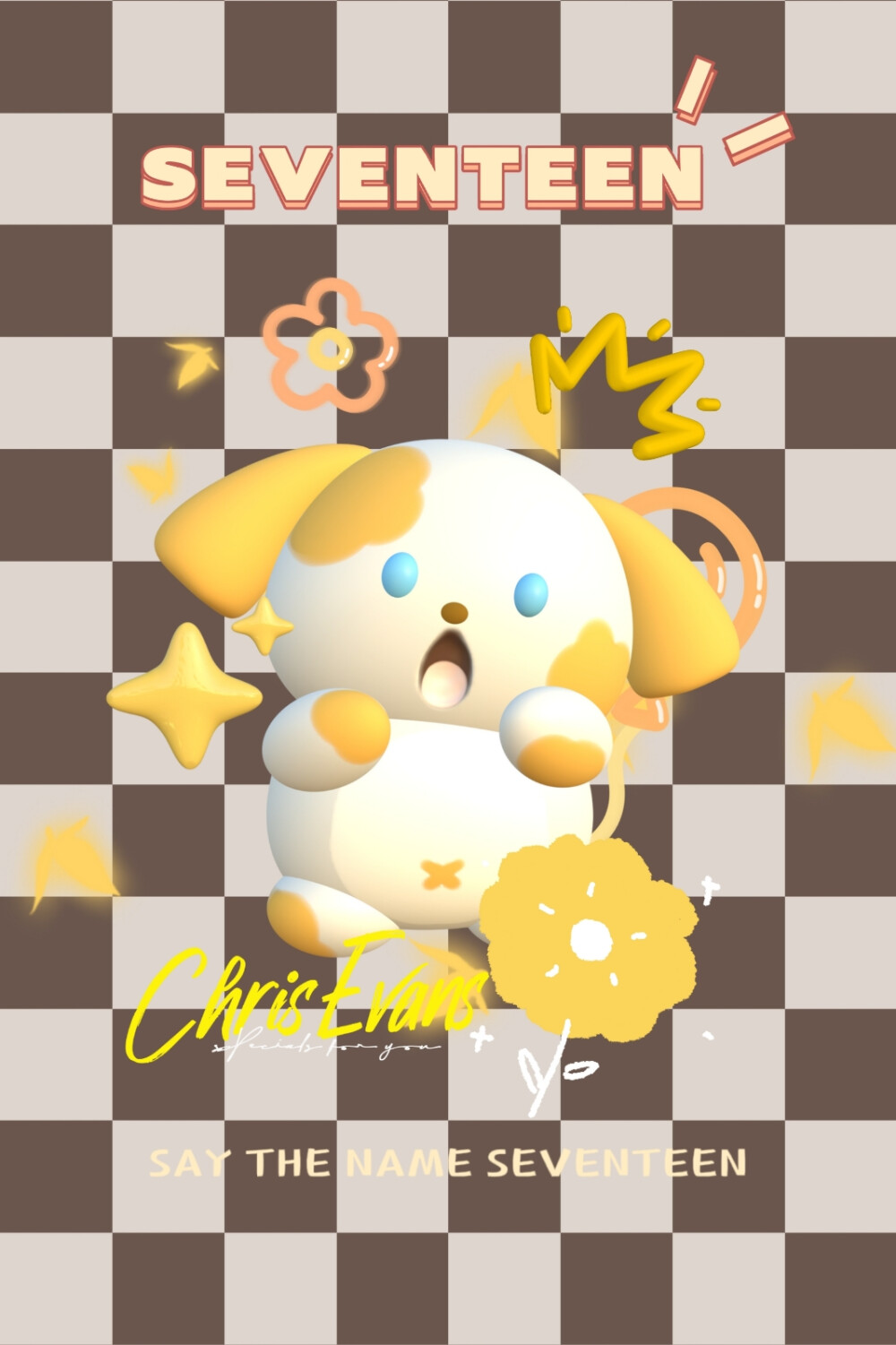 『SEVENTEEN』
DK专属棋盘格卡背设计①
拿图礼貌dd
禁二改二创再贩商用 在其他平台上传请注明来源（cr蜂鸟快送Won老Woo）
更多精彩 请关注同名小红书！