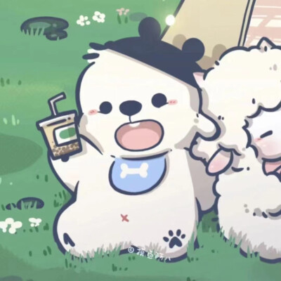 超可爱的情侣头像，也可以当闺蜜使用