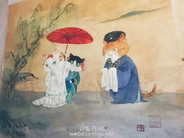 画猫 梦唐