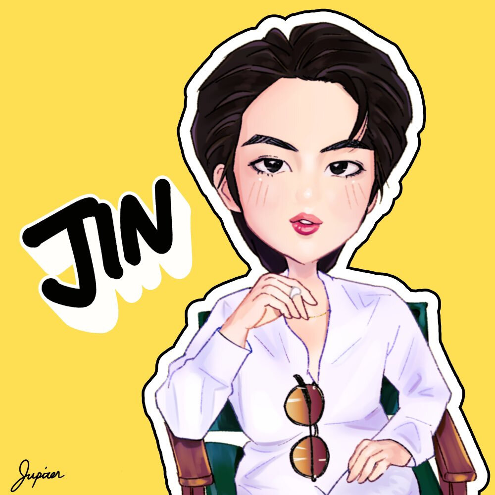 金硕珍手绘,搜图不易，留图请点赞，专辑内所有图片均有才阿米所绘，我只是图片搬运工，只留作欣赏