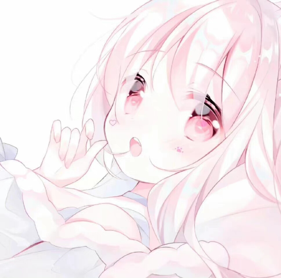 粉色系动漫女头