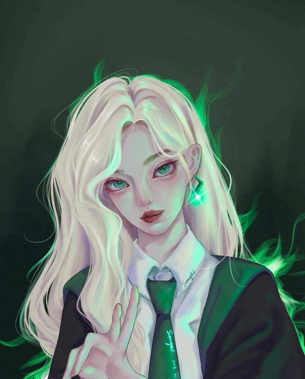 手绘头像
画师:桑吉Sangki