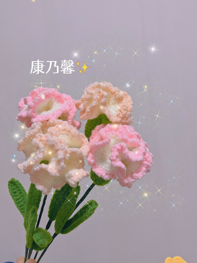 浪漫至死不渝，手织花