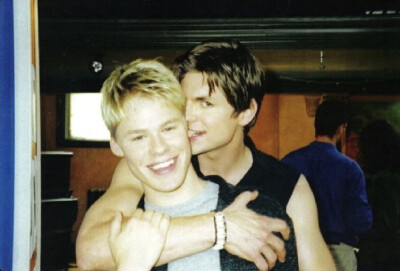 Brian Kinney with his sunshine Justin
