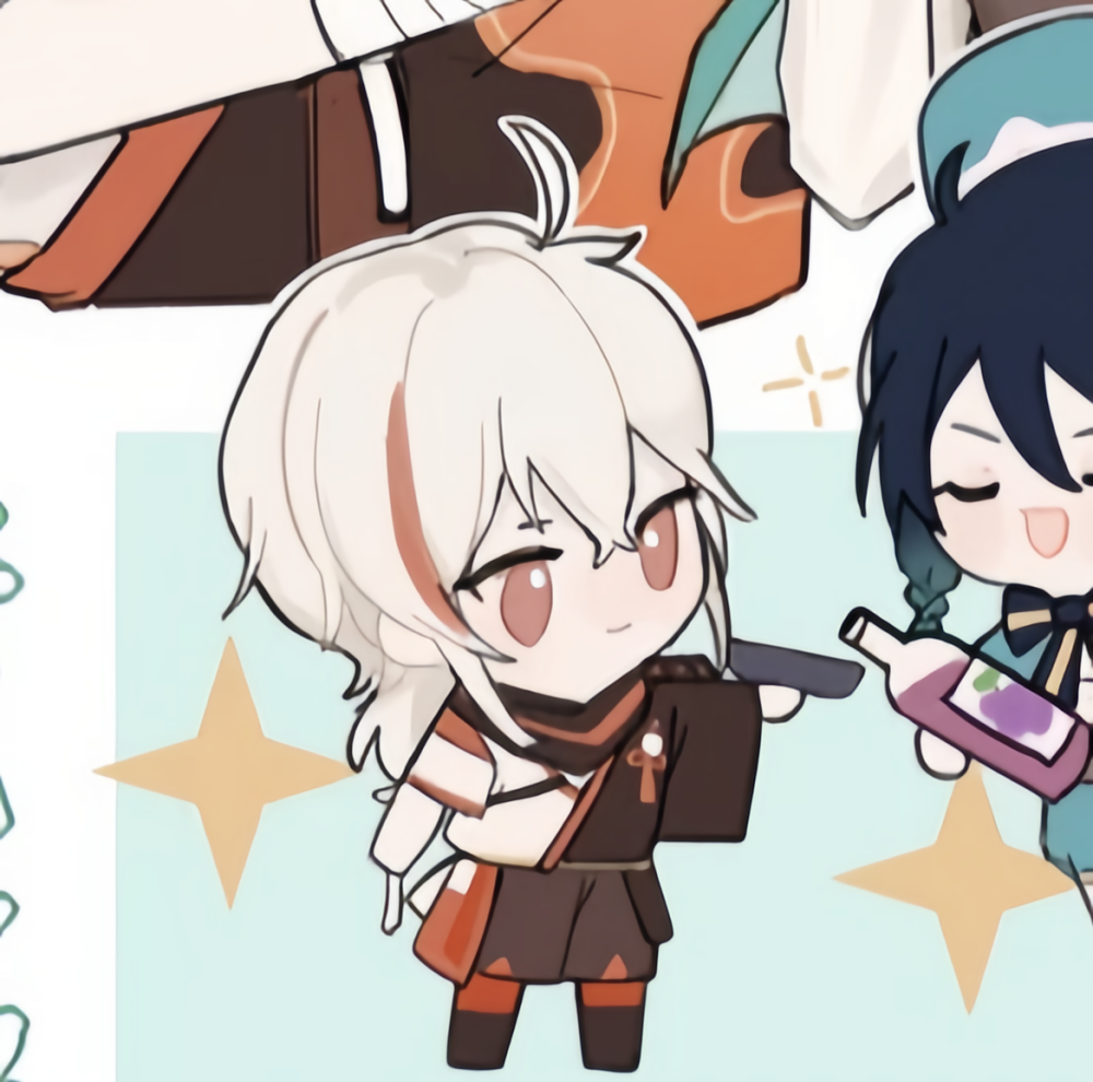 "温迪x万叶情头" 侵权删.