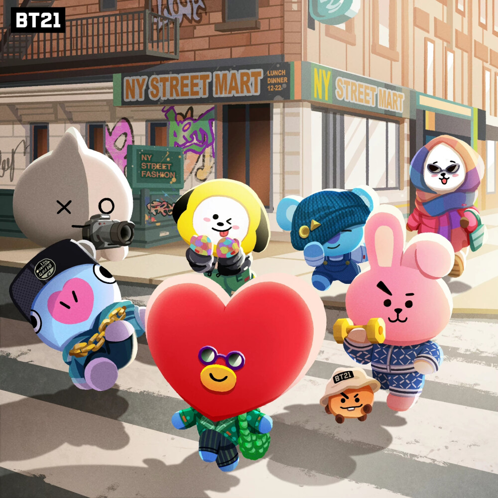 ✐.line friends-bt21•头像