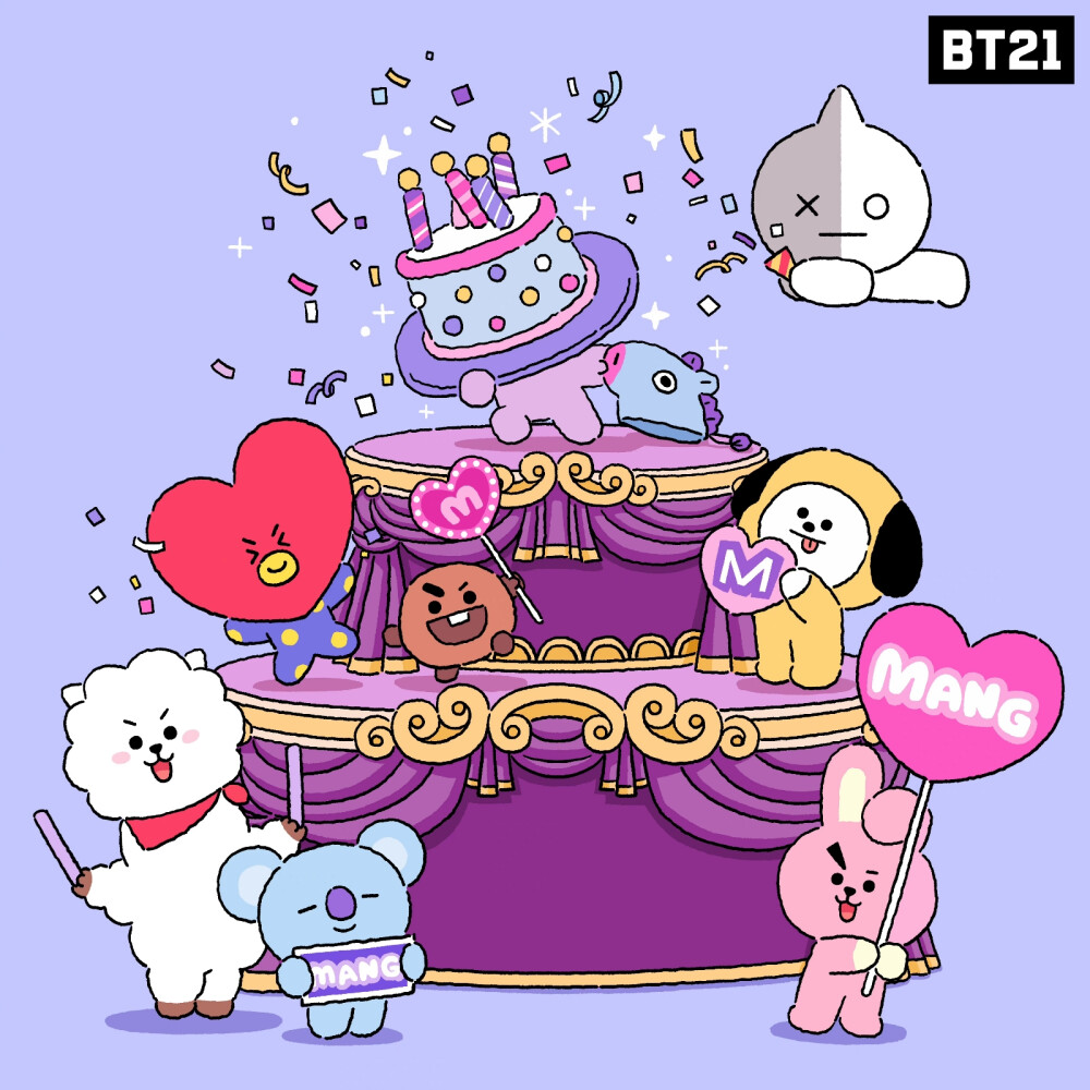 ✐.line friends-bt21•头像