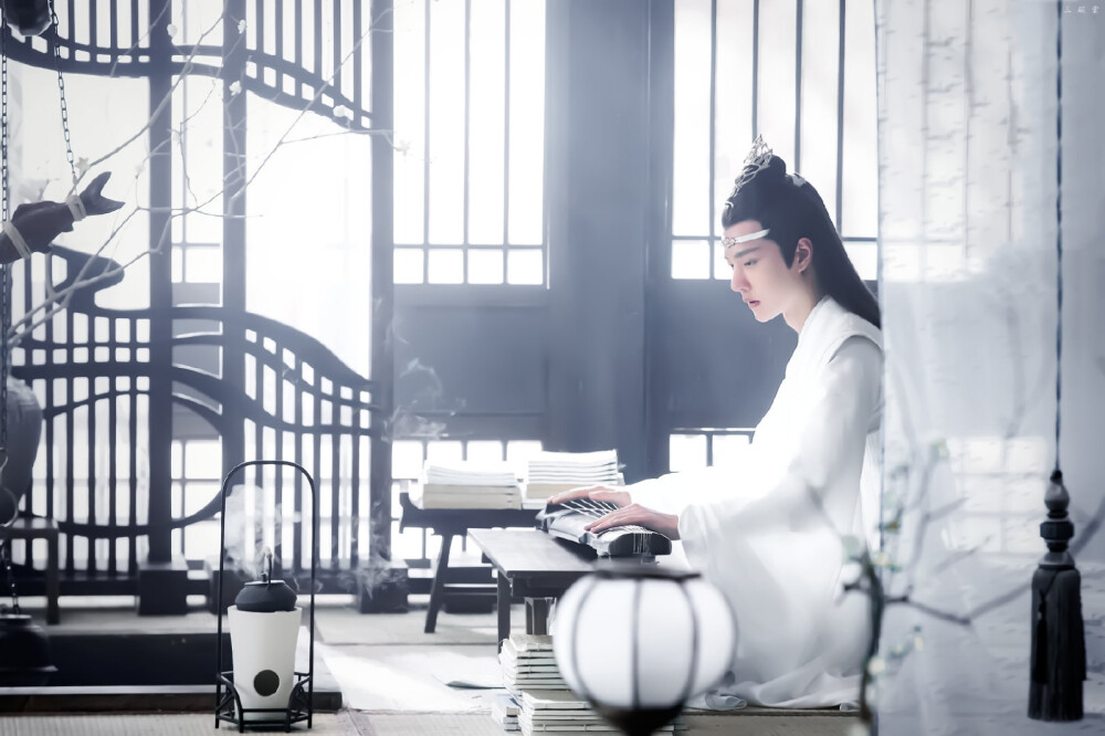 白衣少年蓝忘机