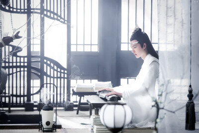 白衣少年蓝忘机