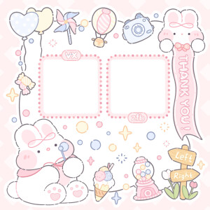 可可爱爱的奶油兔收款码来啦！