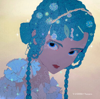 #画师推荐画师：YASHIRO Nanaco
优雅迷人的少女