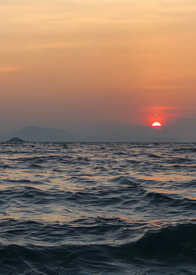 海边 日落