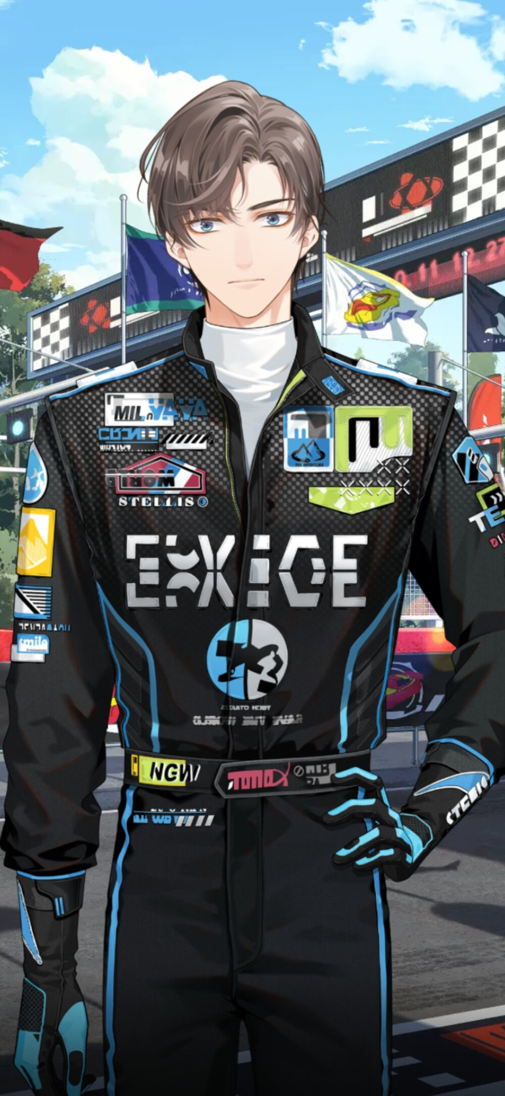 《未定事件簿》左然
图源《未定事件簿》：「疾速怦然」左然单人——活动剧情