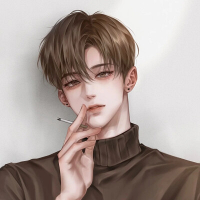 手绘男头