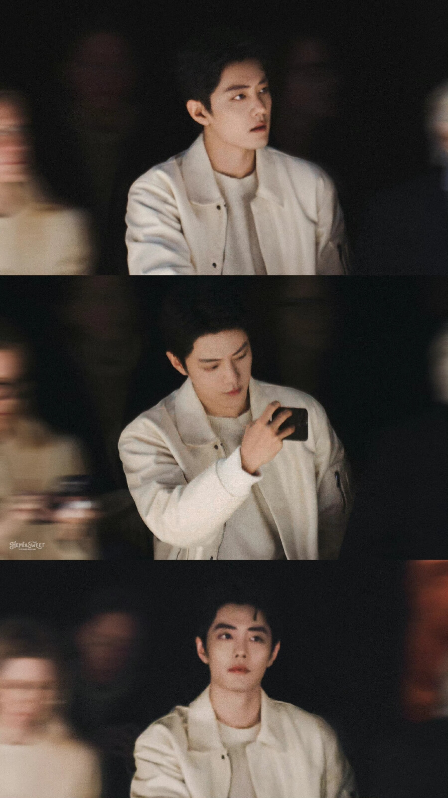 肖战
米兰时装周