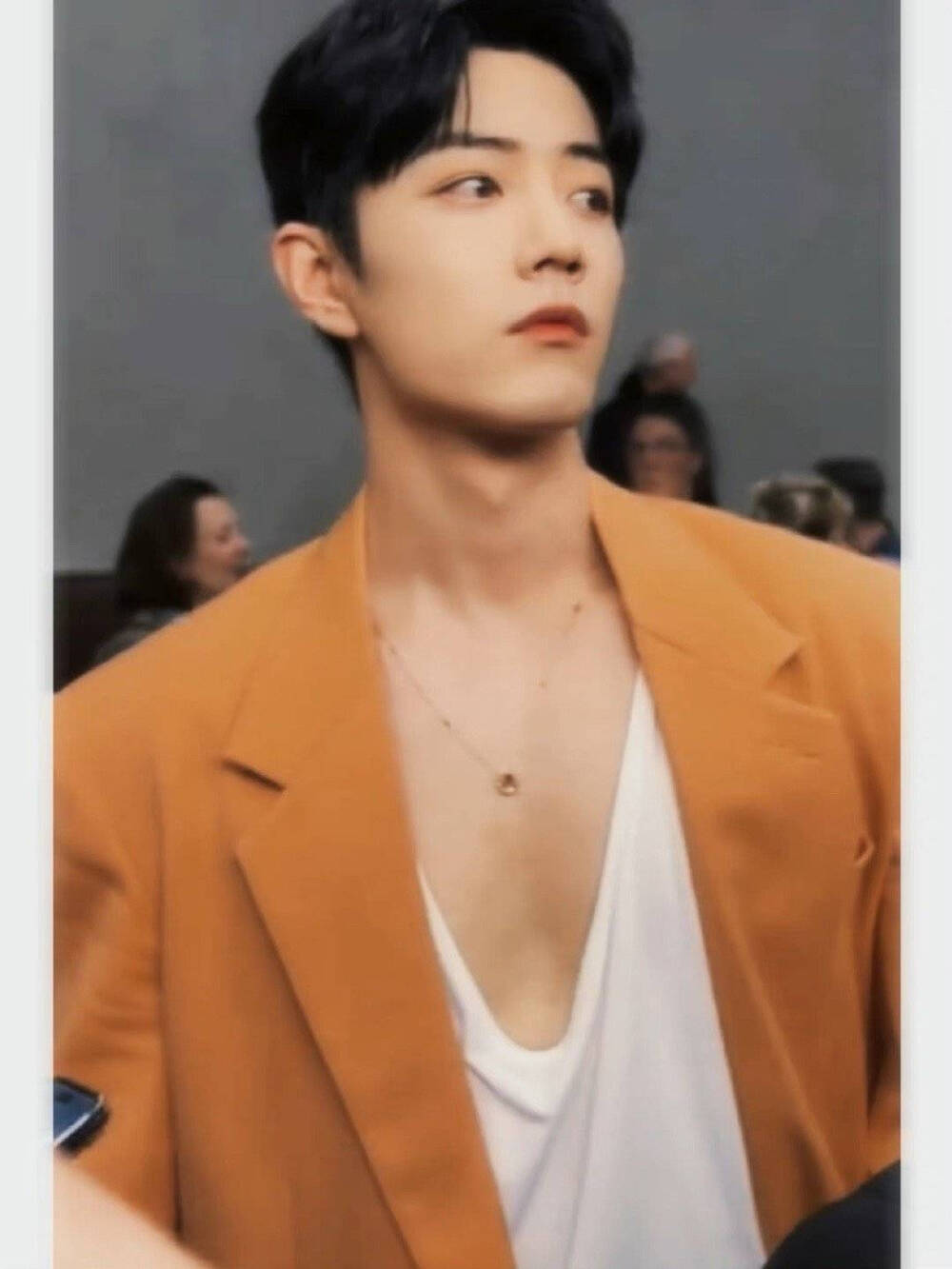 肖战
米兰时装周