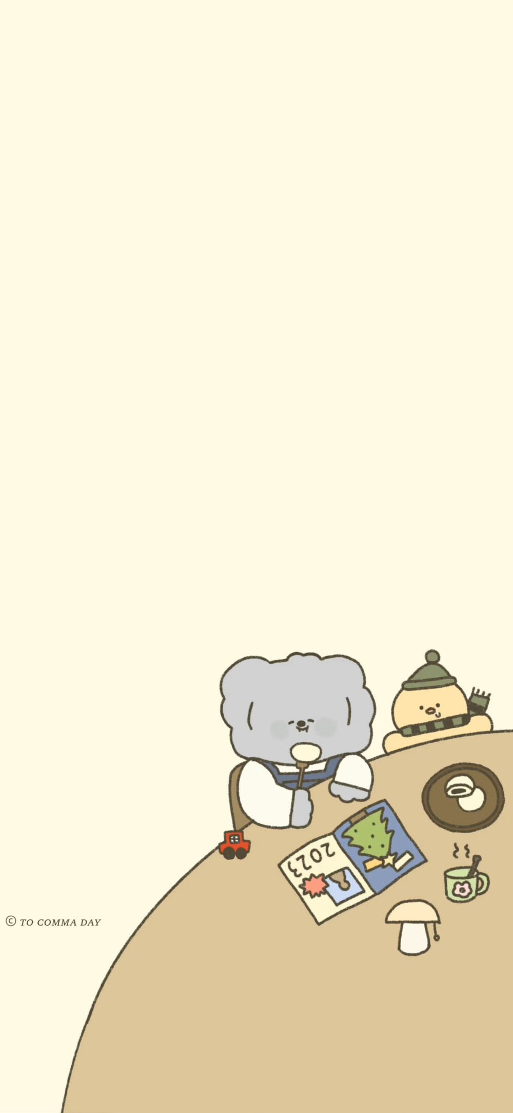 简约 卡通壁纸
ins：to.commaday ​​​