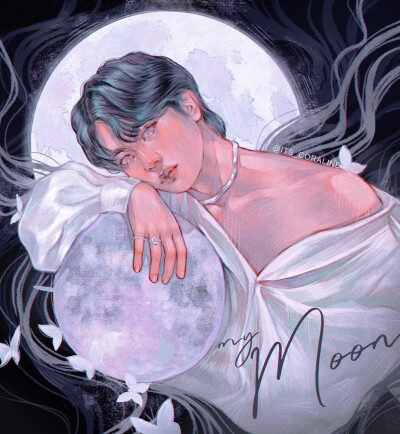 金硕珍手绘,搜图不易，留图请点赞，专辑内所有图片均有才阿米所绘，我只是图片搬运工，只留作欣赏