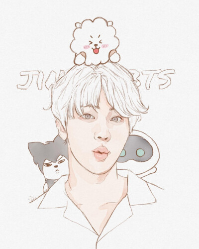 金硕珍手绘,搜图不易，留图请点赞，专辑内所有图片均有才阿米所绘，我只是图片搬运工，只留作欣赏