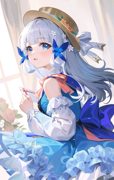 神里绫华 春日书信
画师: 画画的雲小猫