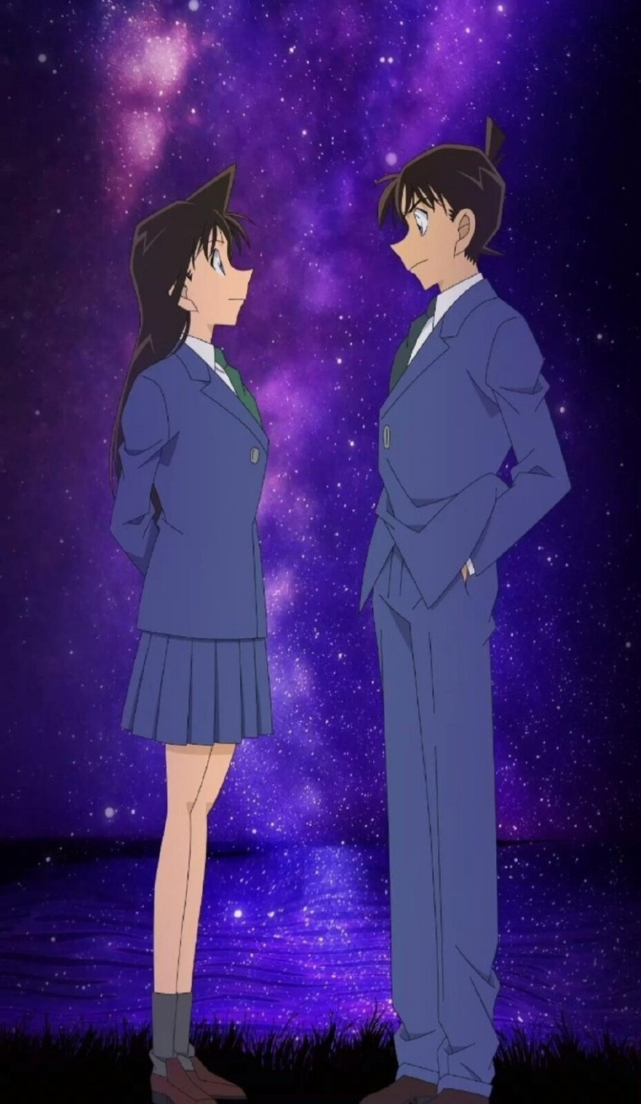 『名侦探柯南』新兰校服篇工藤新一✘毛利