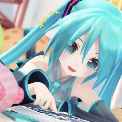 初音未来3D头像