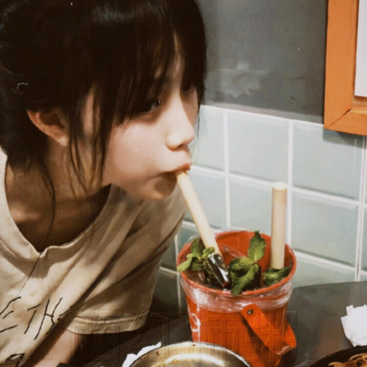 胶片女头