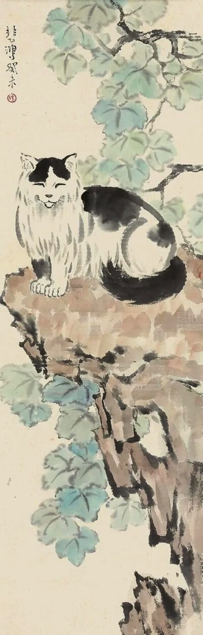 徐悲鸿——画猫