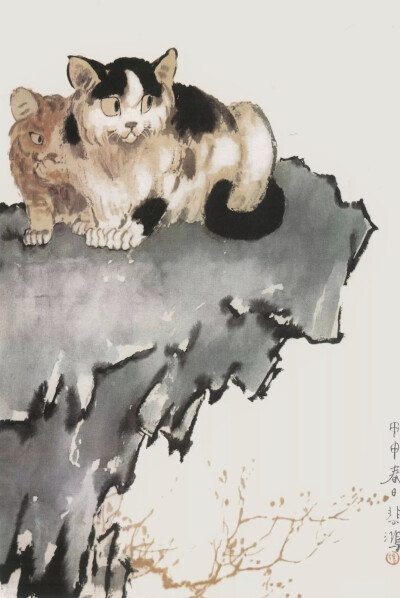 徐悲鸿——画猫