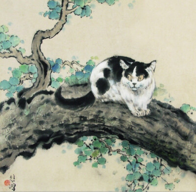 徐悲鸿——画猫