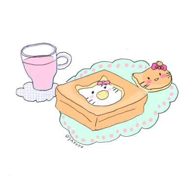 HelloKitty食物头像
画师：guroro55