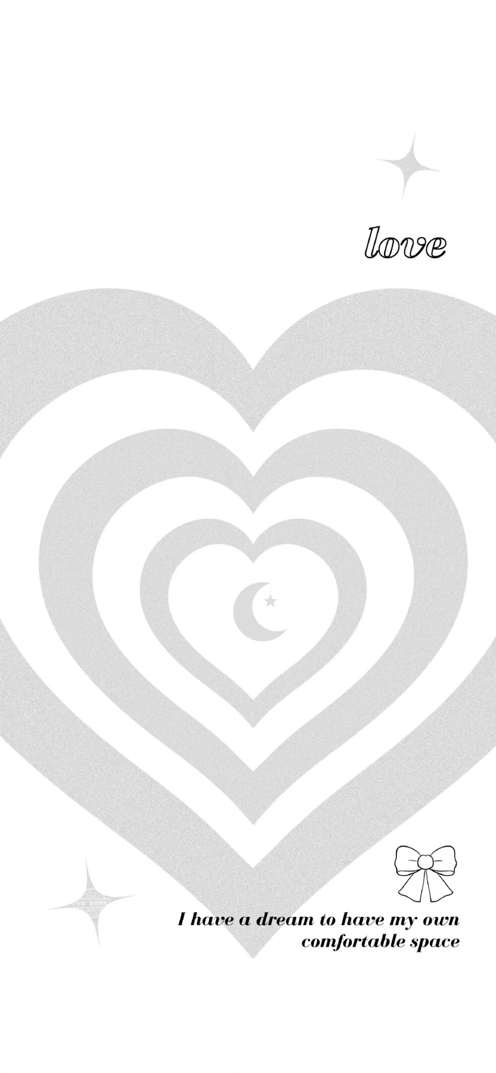 唯美爱心系列｜治愈系壁纸
画师:菠萝果酱儿