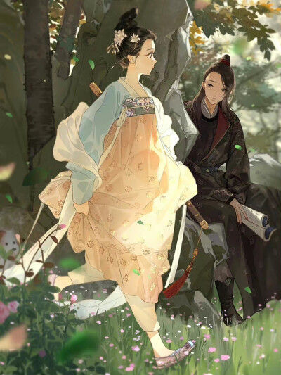 古风壁纸
画师：loli武士