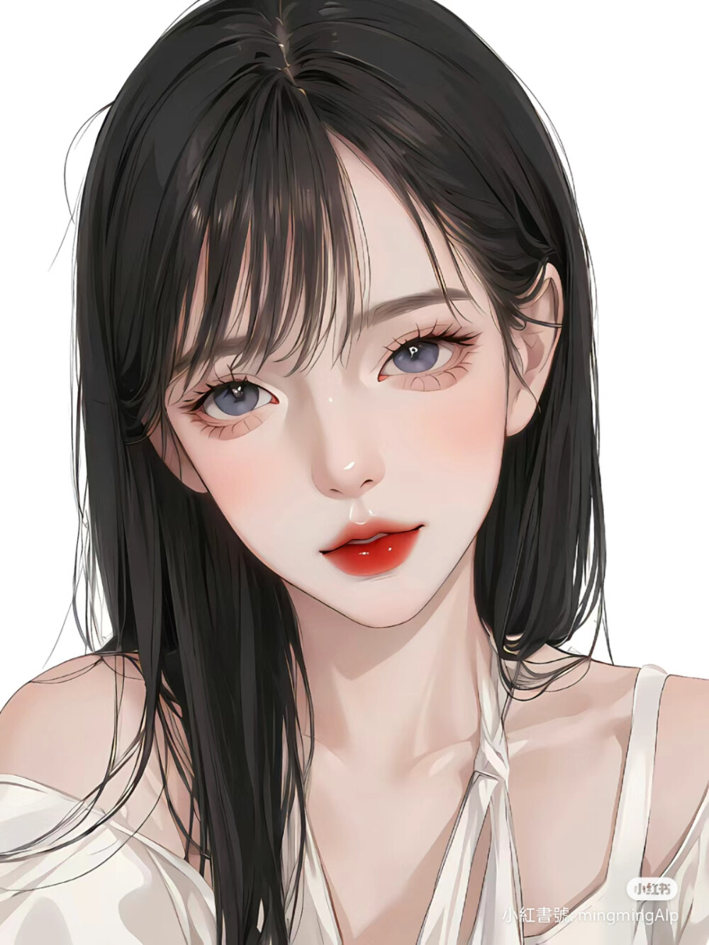 御姐 手绘
图片取自小红书作者 铭铭
小姐姐号有好多好看的图