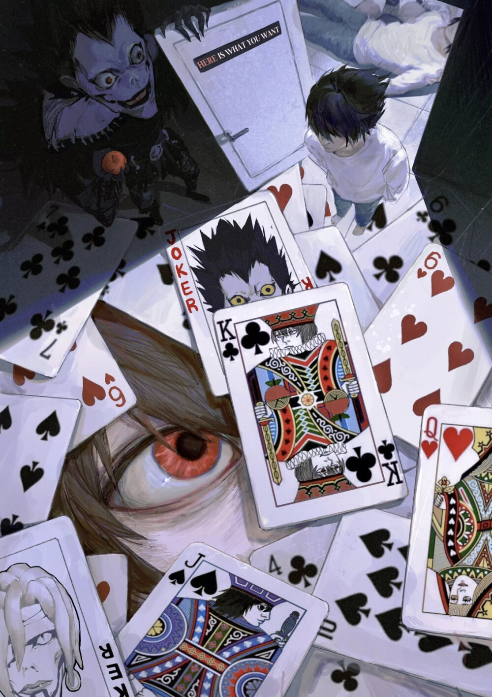 死亡笔记
画师：老福特@Erin